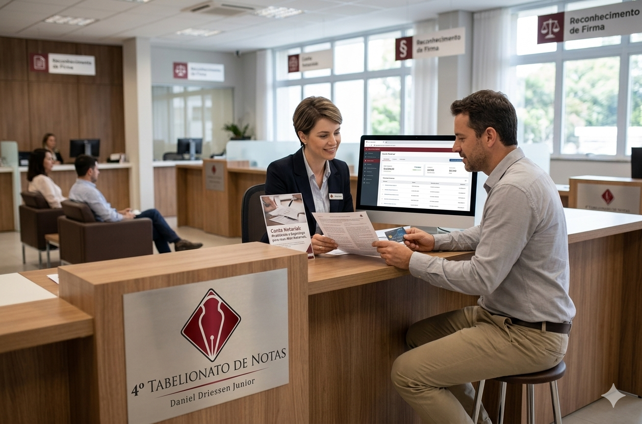 conta notarial